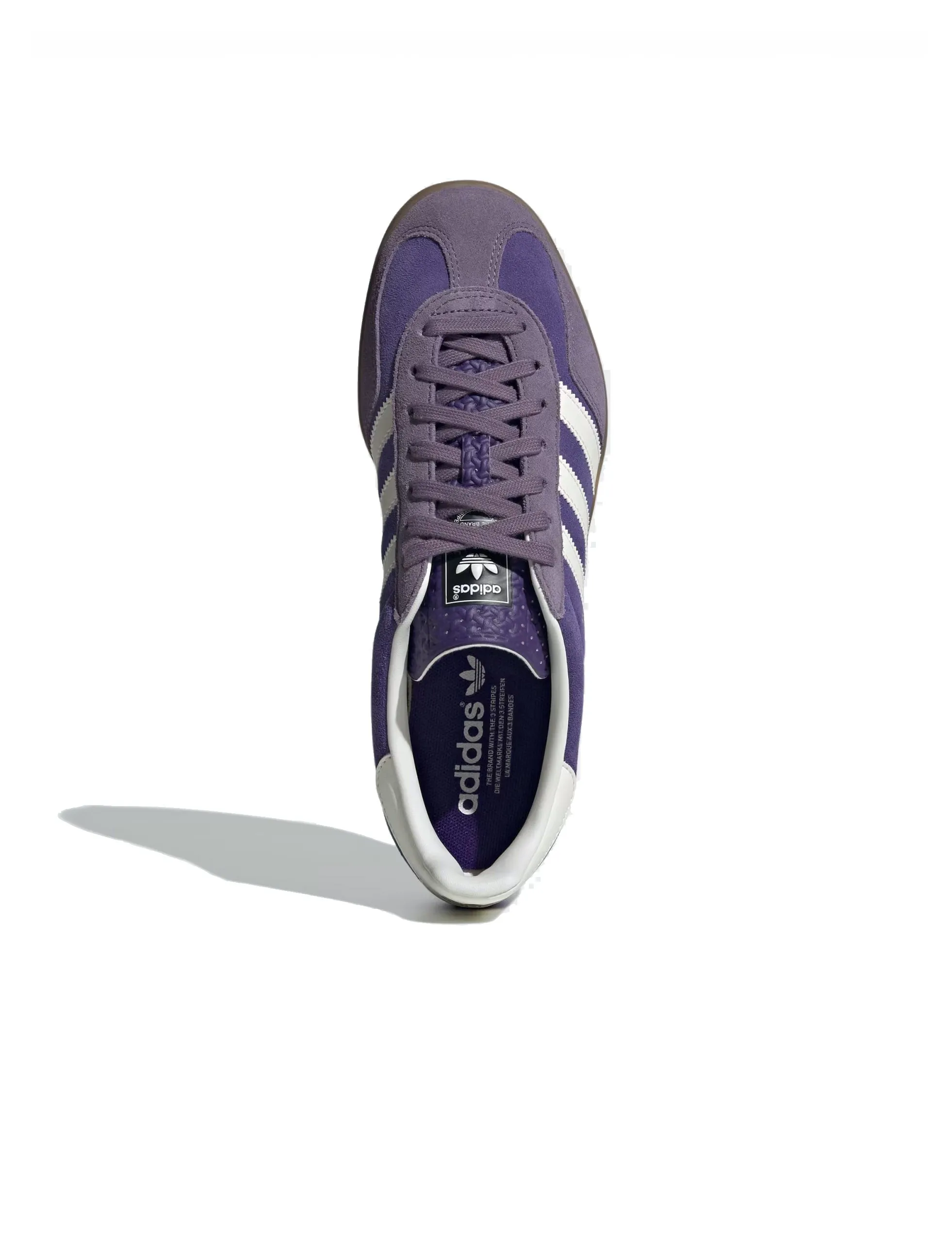 ADIDAS ORIGINALS GAZELLE INDOOR SHOES PURPLE