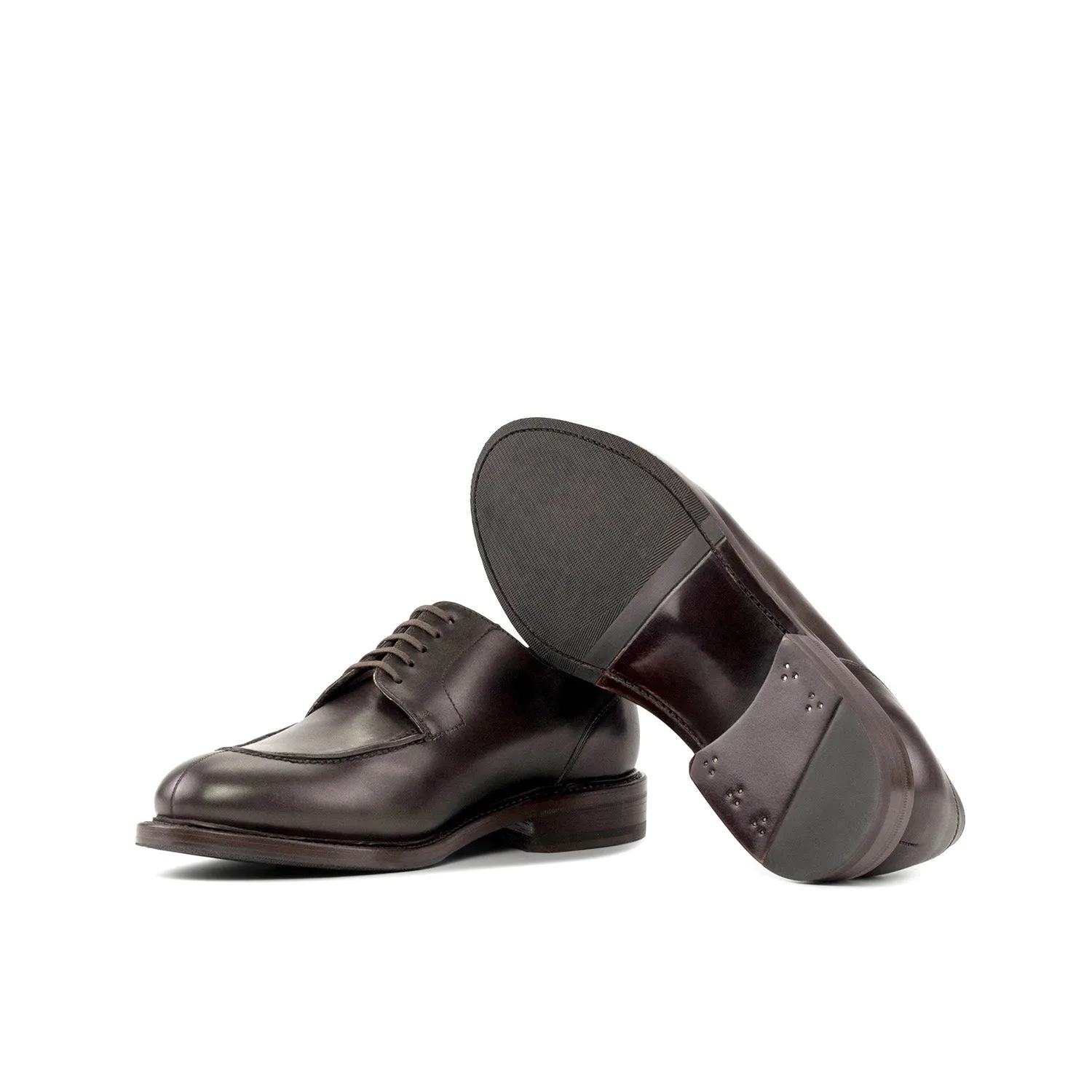 Ambrogio Bespoke Men's Shoes Calf-Skin Leather Split-Toe Derby (AMB2574)