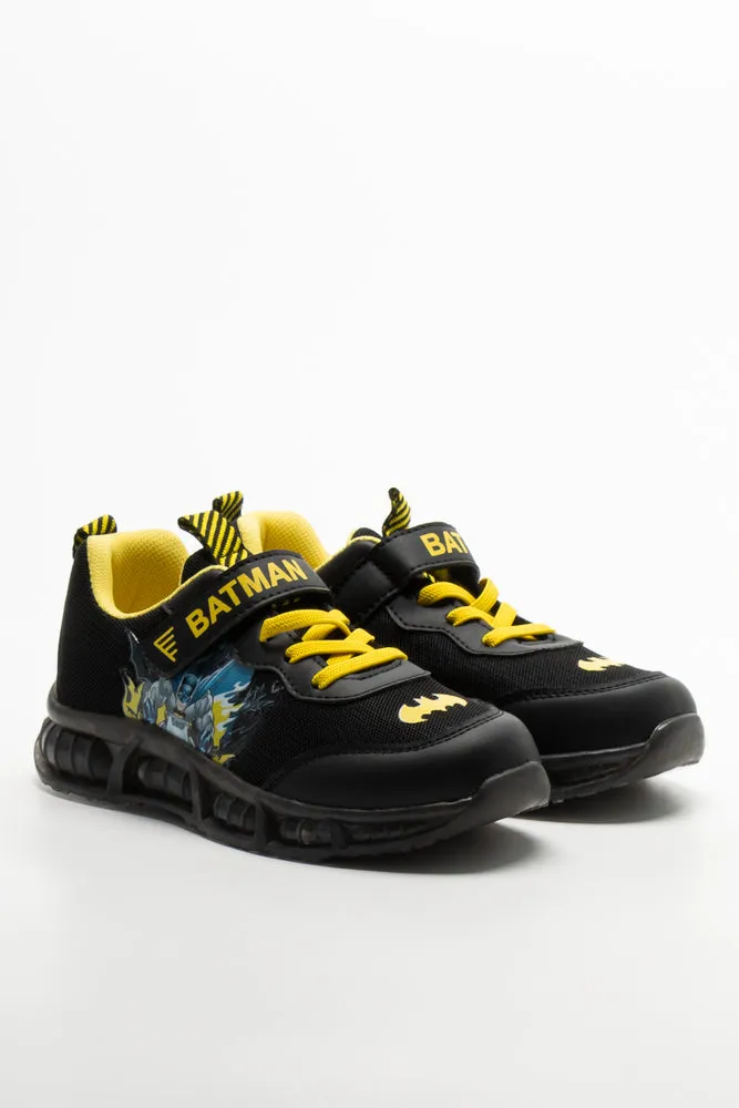 Batman Light Up Trainer Black