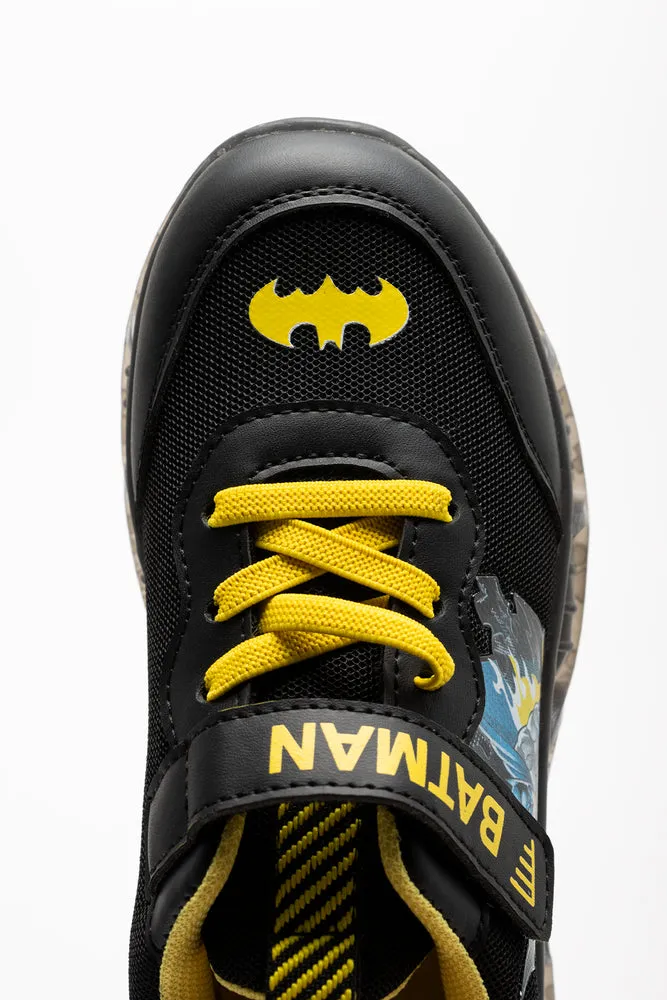 Batman Light Up Trainer Black
