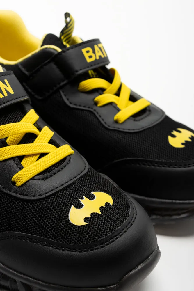 Batman Light Up Trainer Black
