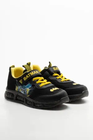 Batman Light Up Trainer Black