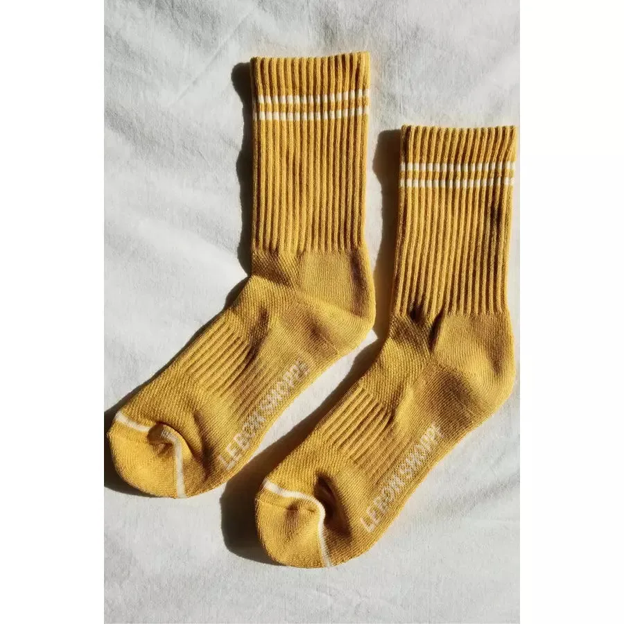 Boyfriend Socks: Butter