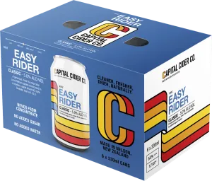Capital Cider Easy Rider 6 pack