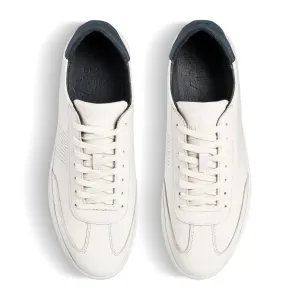 CLAE DEANE BARKERS - OFF WHITE LEATHER NAVY