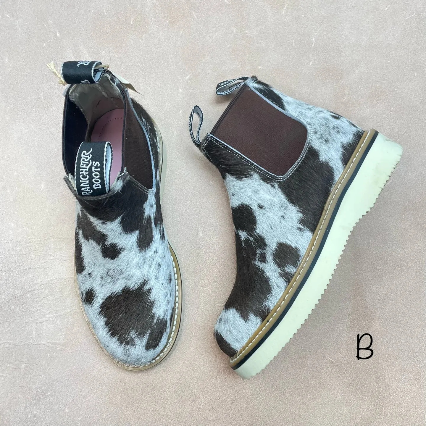 Cowhide Lechera - Size 6.5