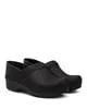Dansko Women's Professional Clogs- Black Oiled
