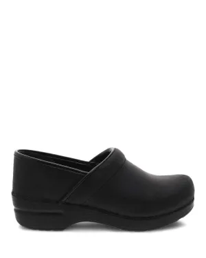 Dansko Women's Professional Clogs- Black Oiled