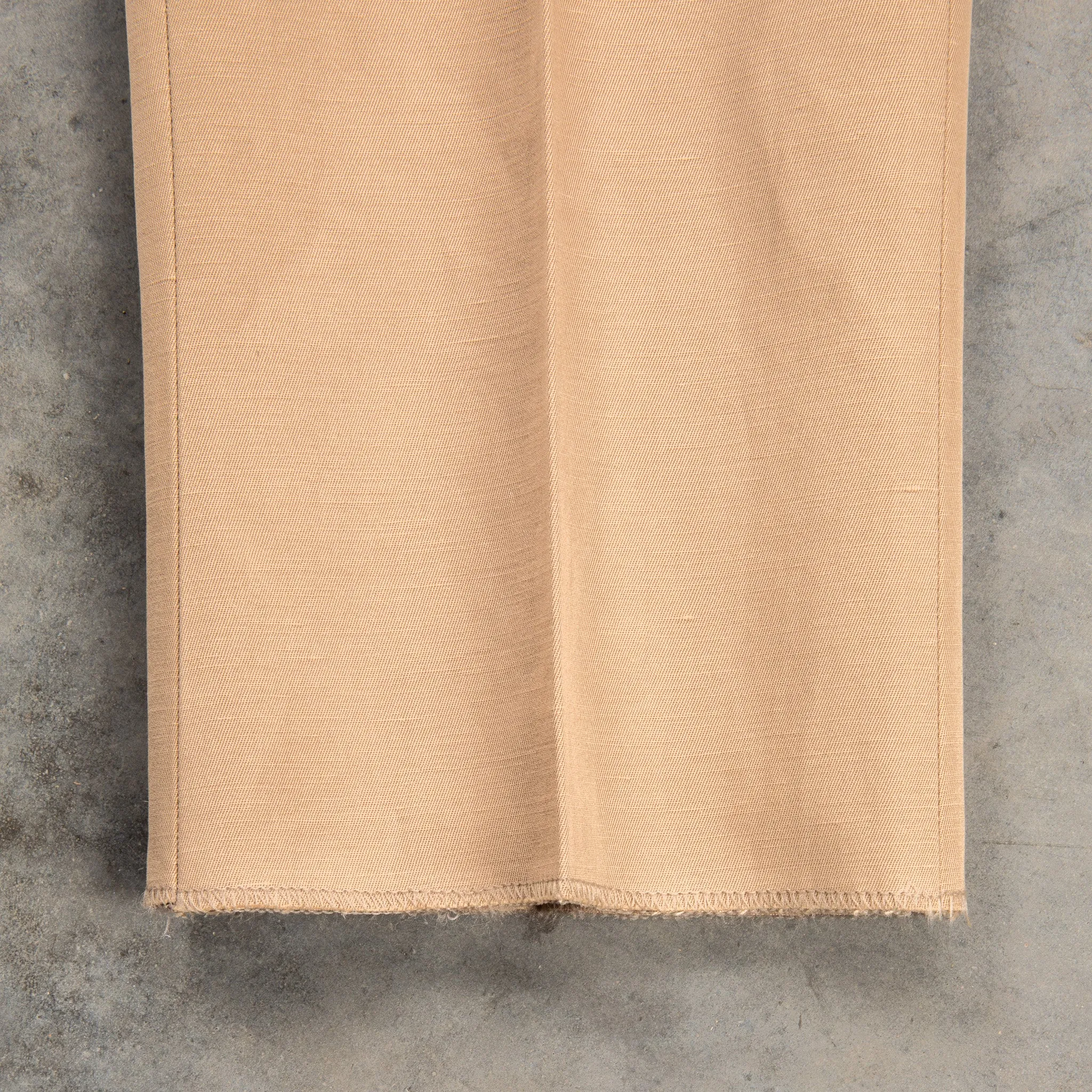 De Petrillo Posillipo Cotton and Linen Suit camel