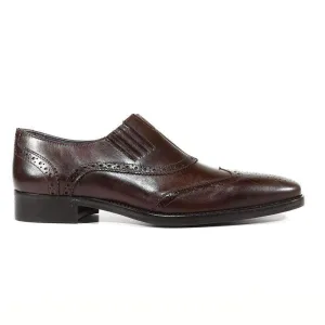 Duca Designer Shoes Men's Designer Shoes Crust T Moro Italian Leather Loafers (DS2104)