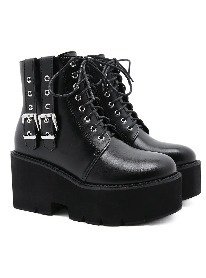 Former Lace-up Knight Martin Boots