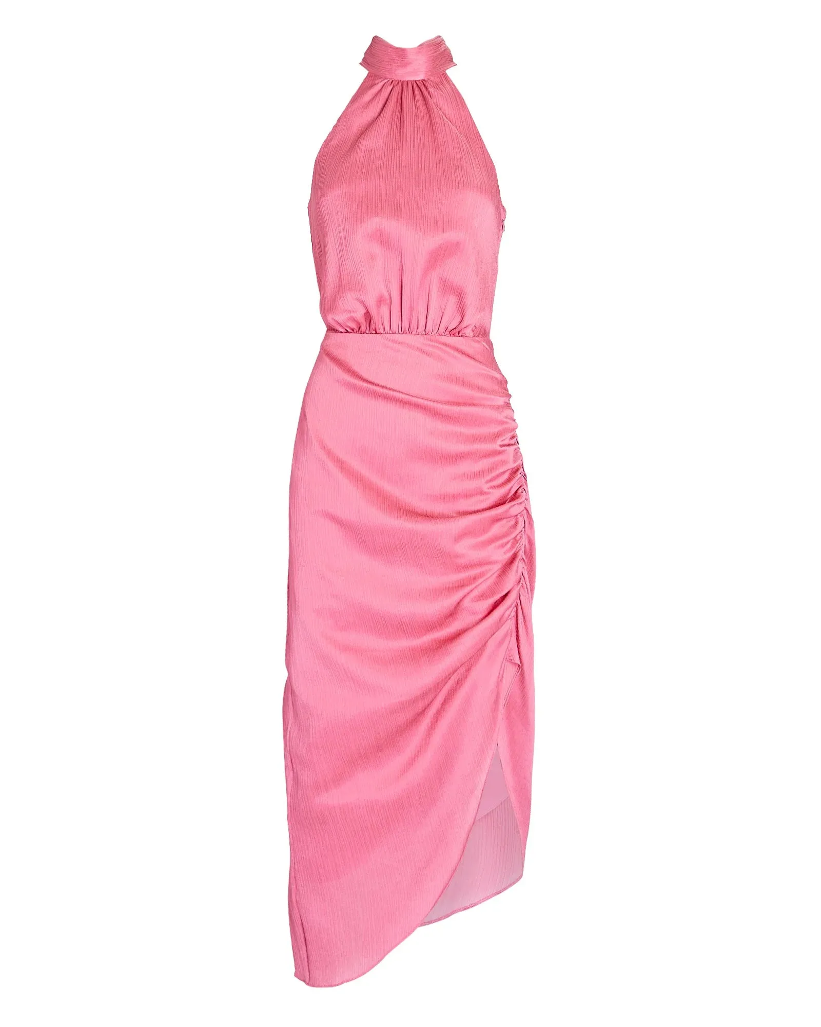 Gabriella Halter Dress - Pink Sherbert