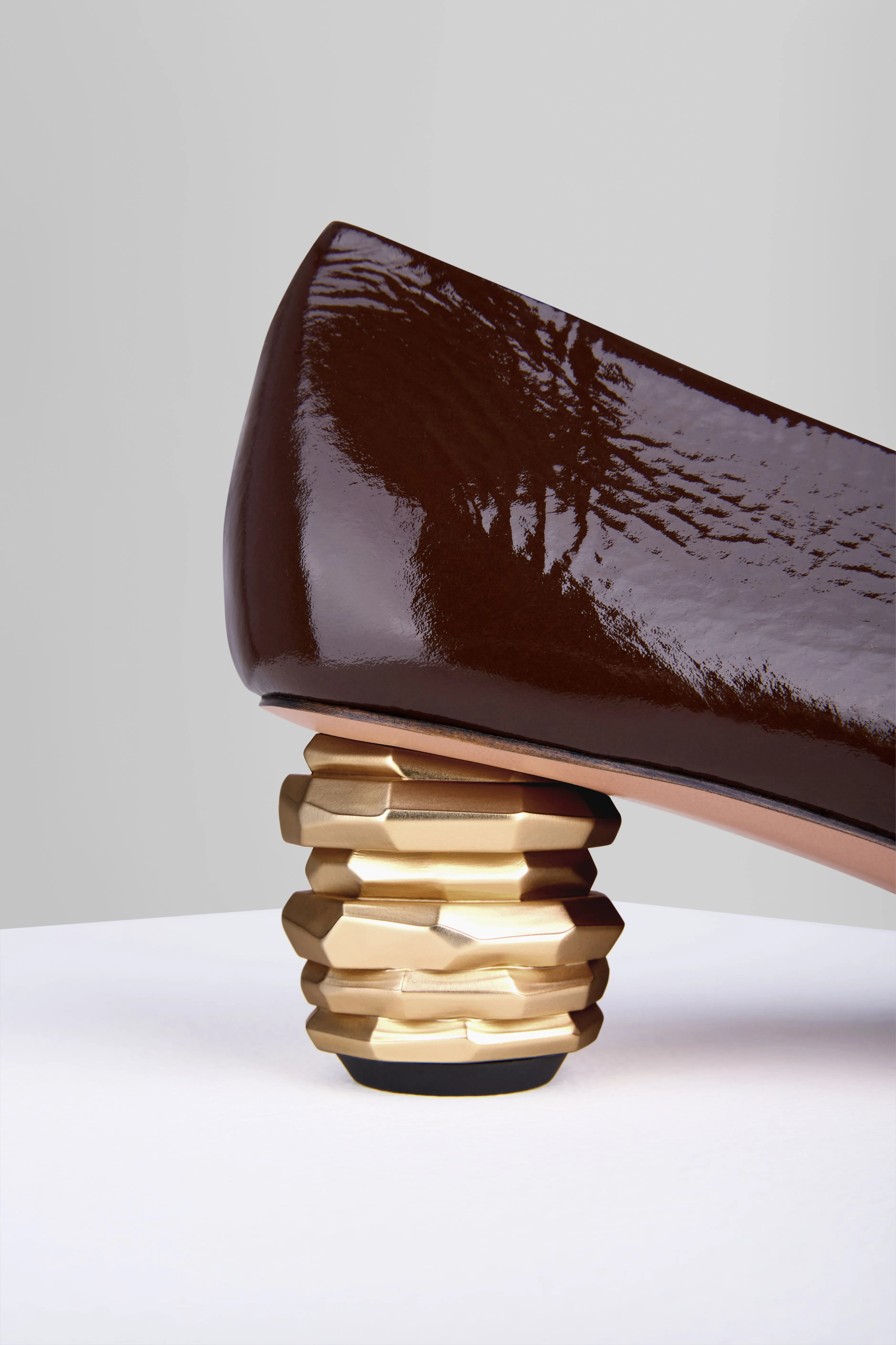 Gemma Pumps in Cioccolato