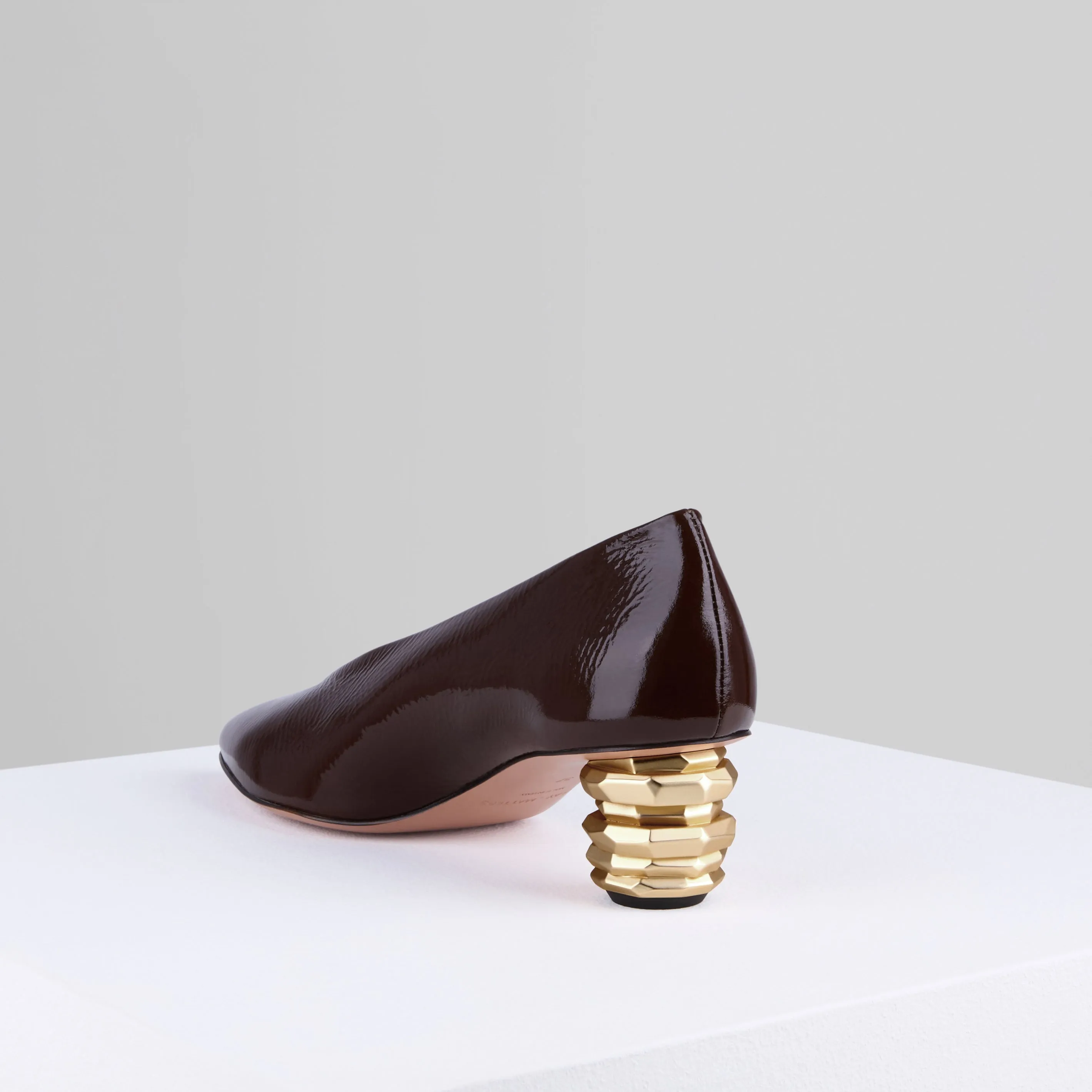 Gemma Pumps in Cioccolato