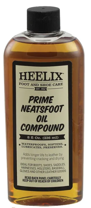 HEELIX NEATSFOOT OIL 8 0Z