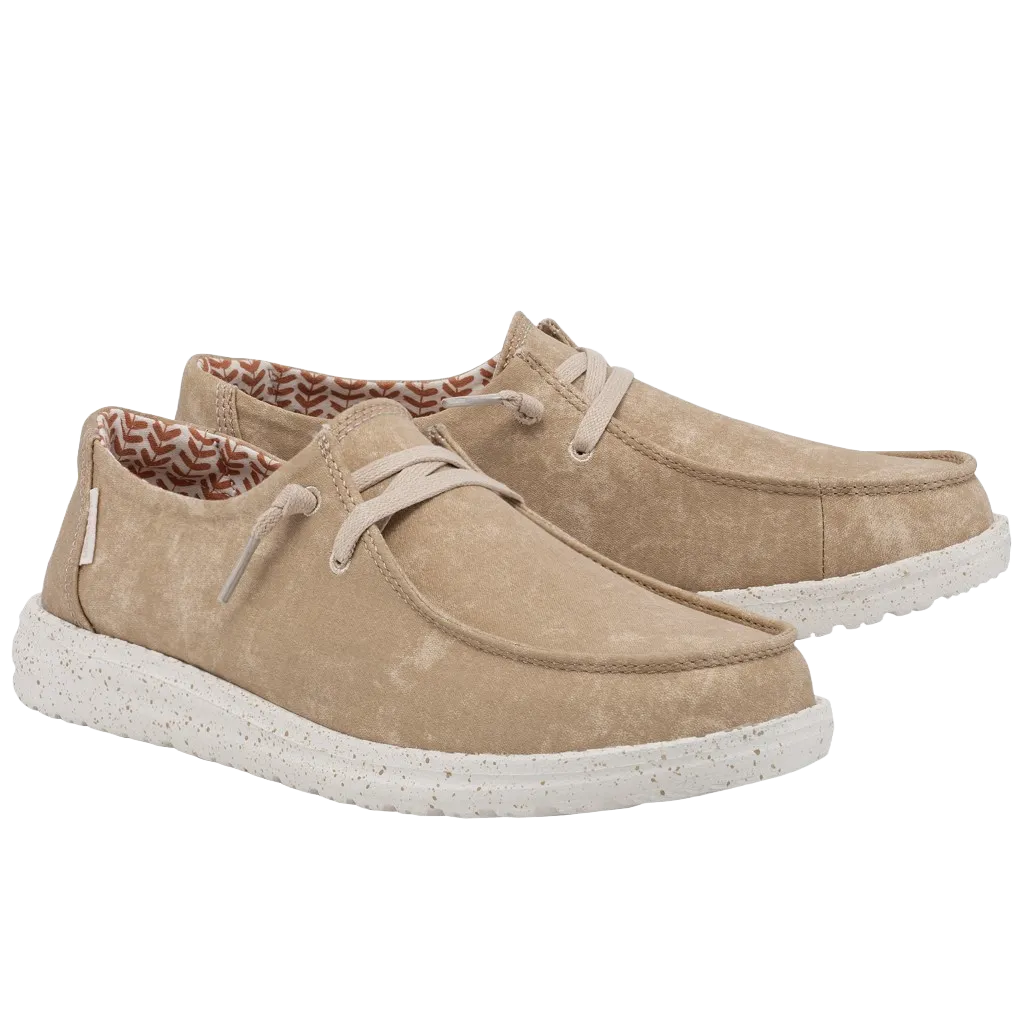 Hey Dude Ladies Wendy Wheatfield Slip On Shoes 121419112