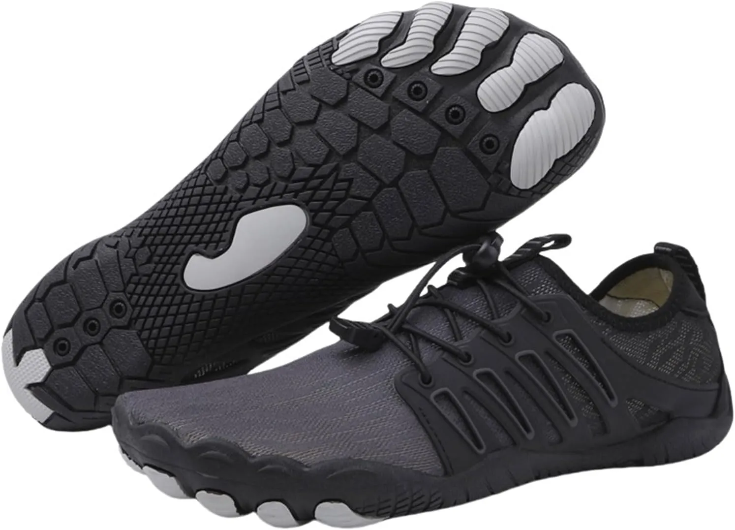 Hiking Footwear Barefoot Shoes for Women Men, Pro Water with Wide Toe Box, Non Slip Breathable Zero Drop Hiking, Walking, Beach, Grounded Comfort Wear Neuropathy Shoes, Travel Outdoor Activities