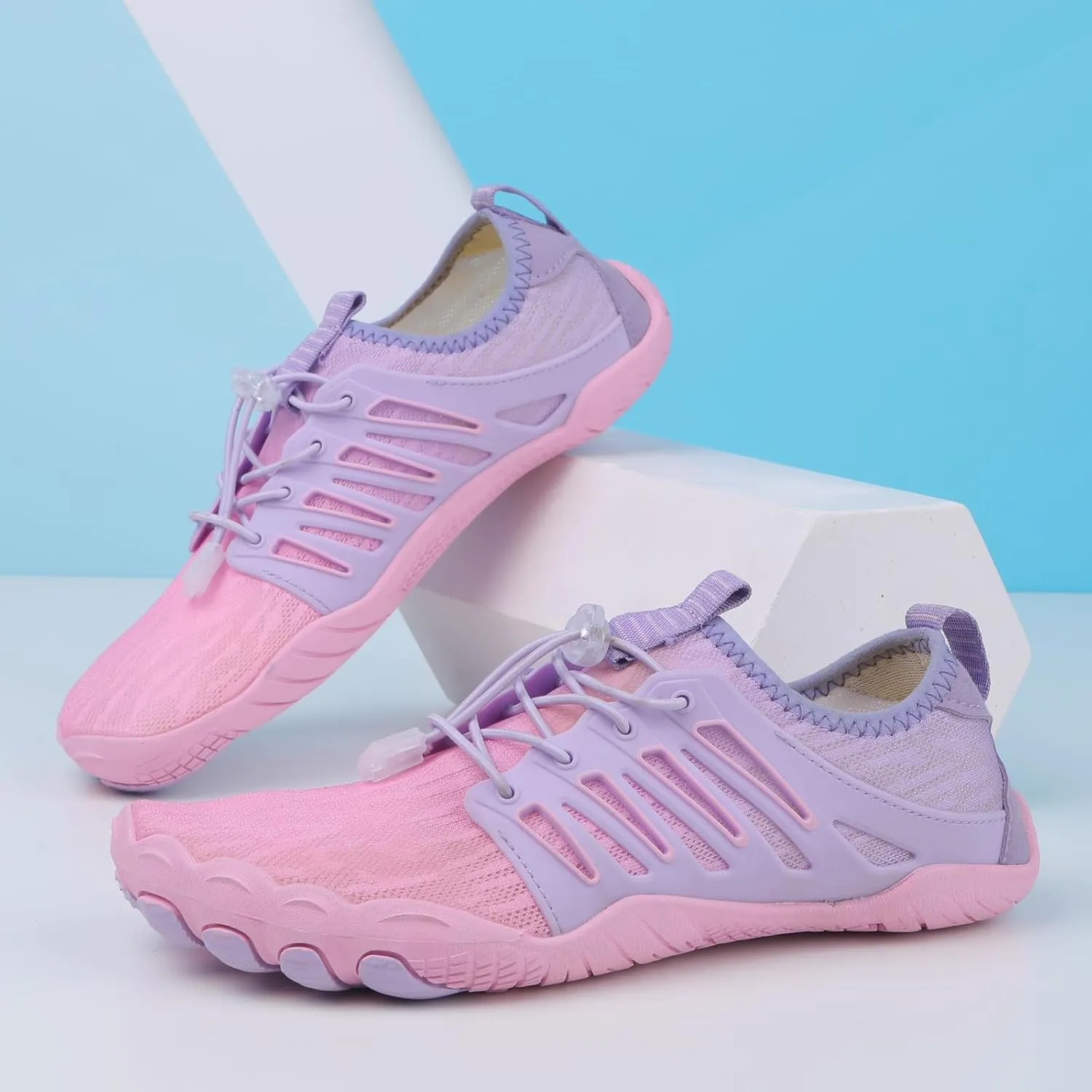 Hiking Footwear Barefoot Shoes for Women Men, Pro Water with Wide Toe Box, Non Slip Breathable Zero Drop Hiking, Walking, Beach, Grounded Comfort Wear Neuropathy Shoes, Travel Outdoor Activities