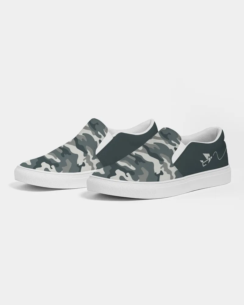 Mens Flo Flyer Dry 2 Slip-On Canvas Shoe (dark forest camo)