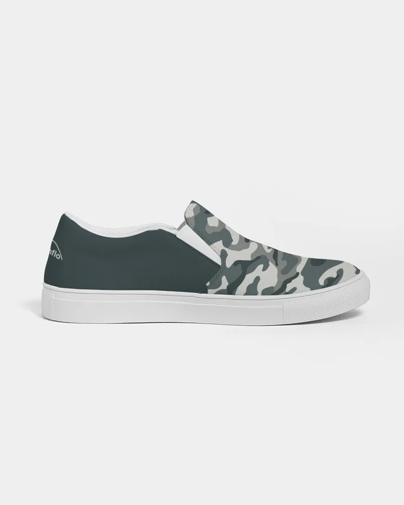 Mens Flo Flyer Dry 2 Slip-On Canvas Shoe (dark forest camo)