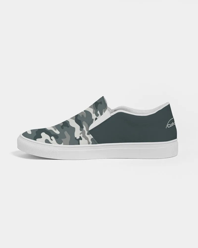 Mens Flo Flyer Dry 2 Slip-On Canvas Shoe (dark forest camo)