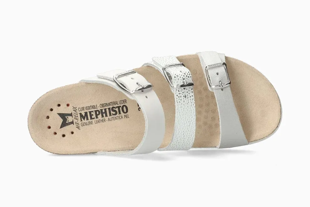 Mephisto Women's Hyacinta Sandals- Silver