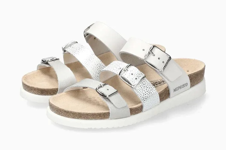 Mephisto Women's Hyacinta Sandals- Silver