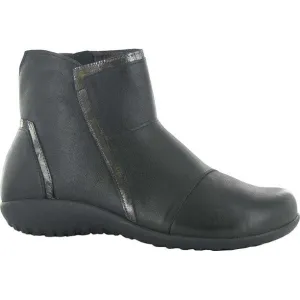Naot Women's Calluna Ankle Boots- Black/ Grey