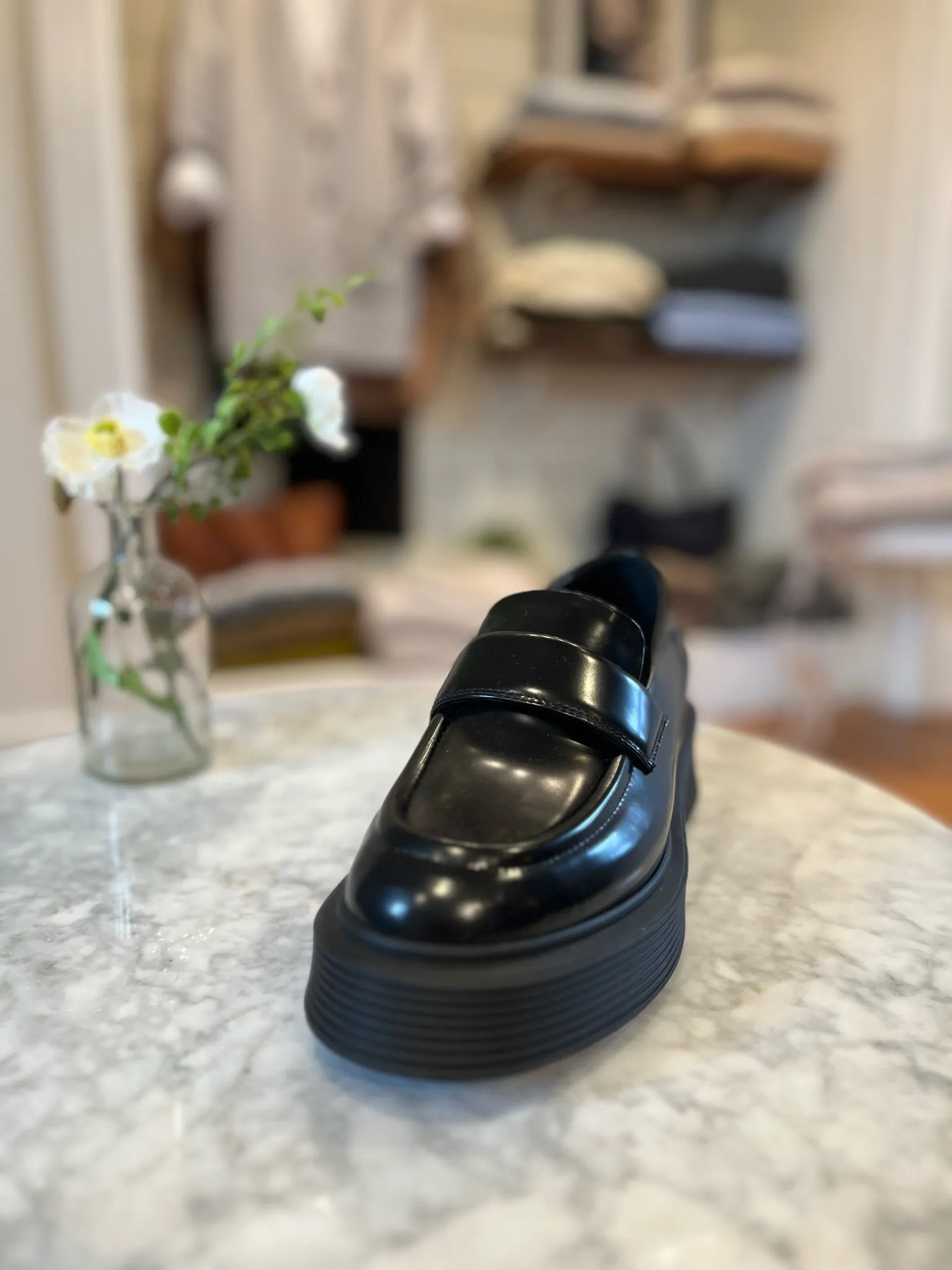 Neta Chunky Loafer | Nero