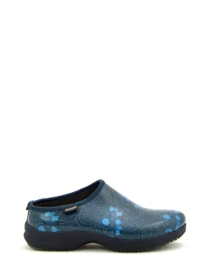 Oliver Batik Clogs Navy