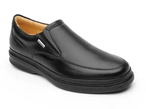 Quirelli Men's Borg Slip On Shoes- Black
