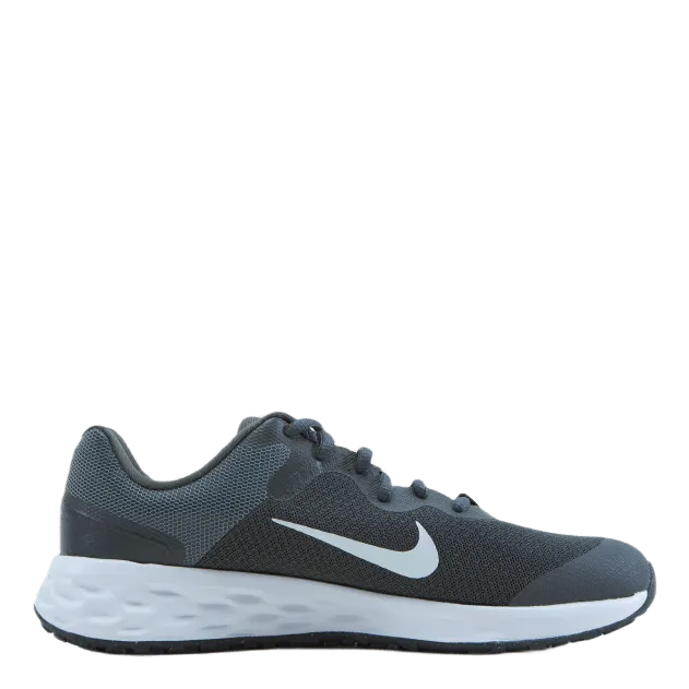 Revolution 6 Big Kids' Running Iron Grey/white-smoke Grey