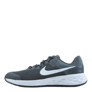 Revolution 6 Big Kids' Running Iron Grey/white-smoke Grey