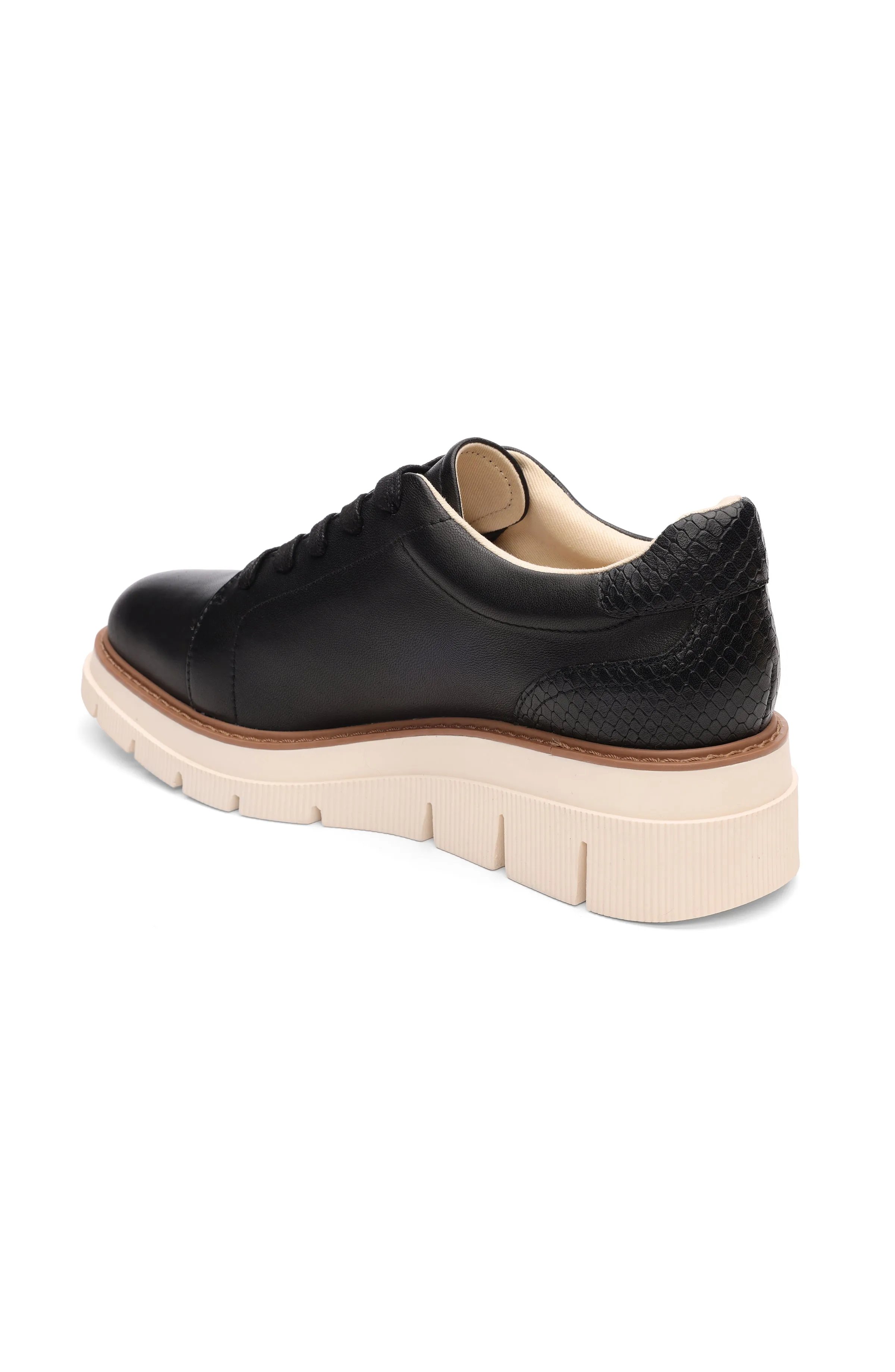 RIVERSIDE LACE UP PLATFORM WITH RIDGE SOLE