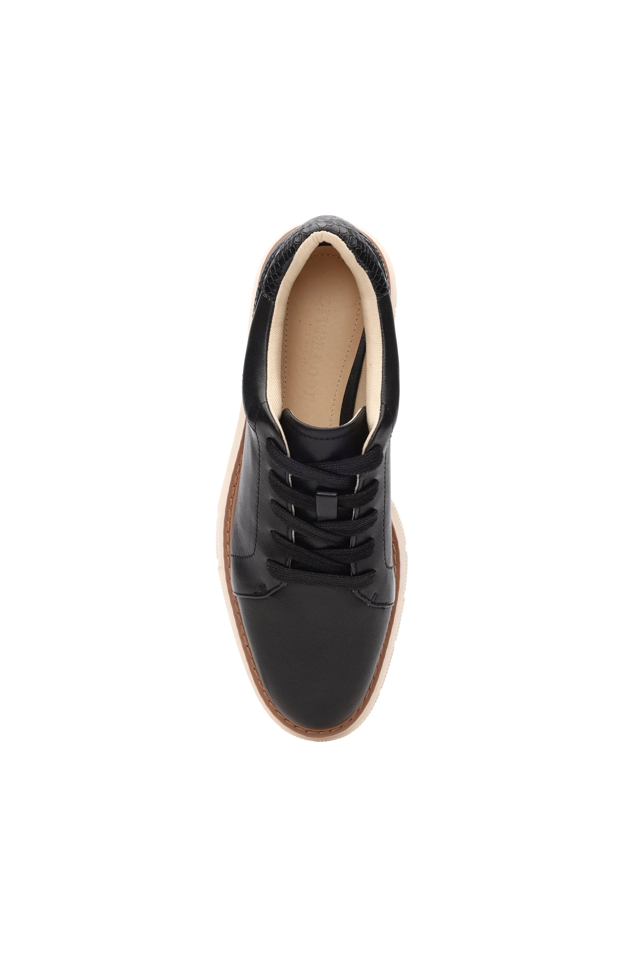 RIVERSIDE LACE UP PLATFORM WITH RIDGE SOLE