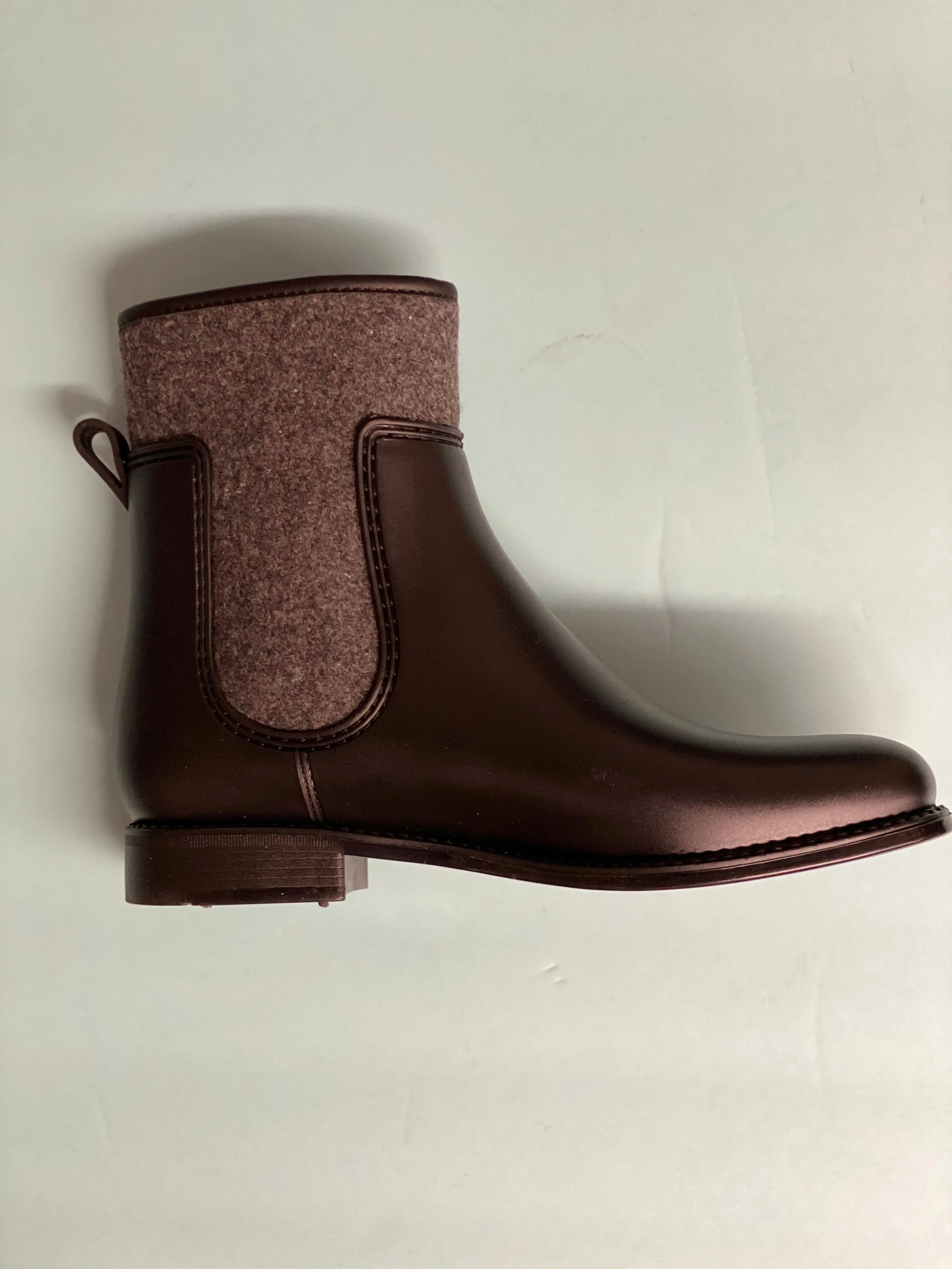 SALE HF Marsala-888 Grey Flannel Ankle Boot