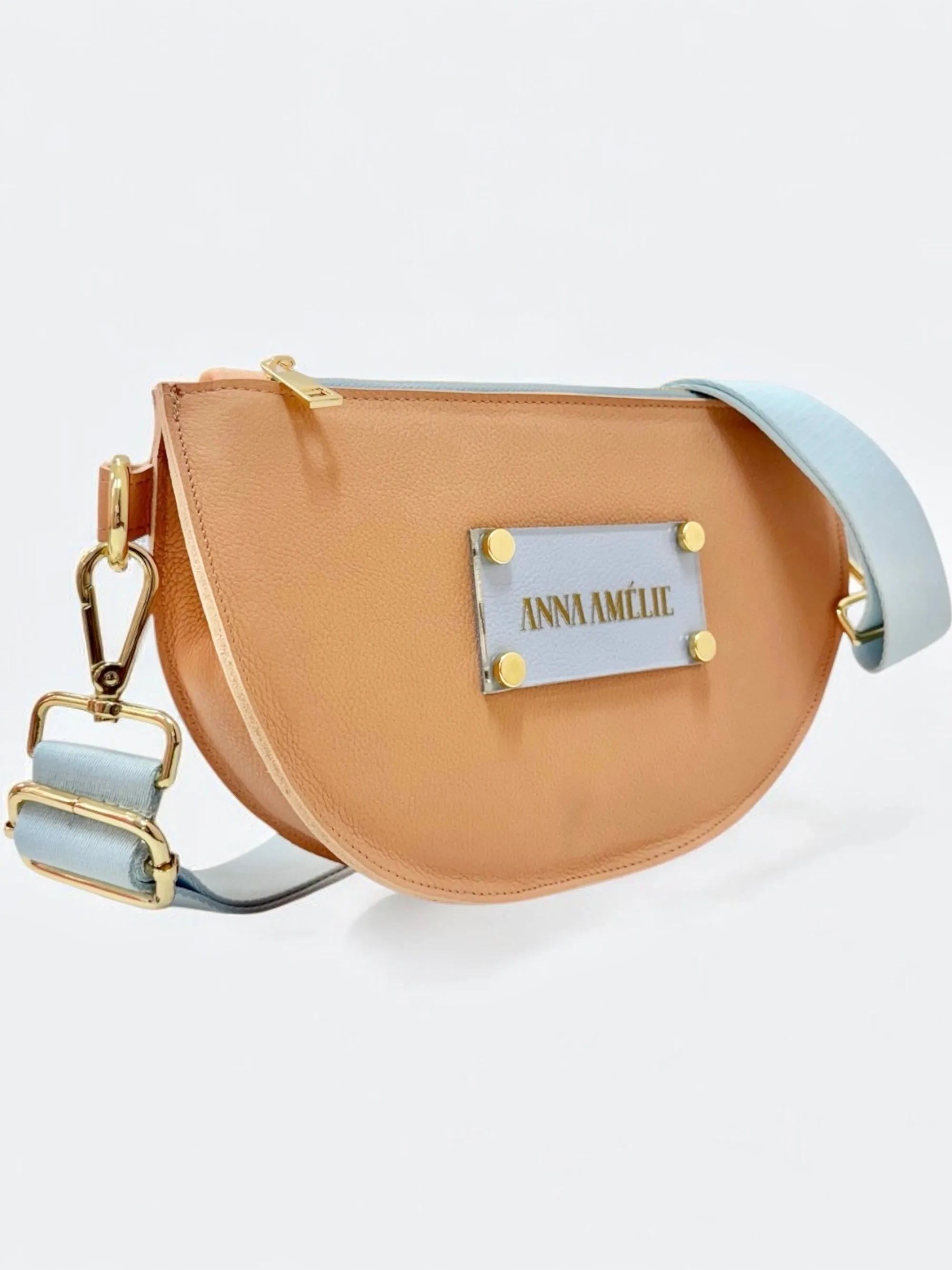 SOPHIE L BELTBAG  - PASTEL COLOR-BLOCK | TRUE NUDE