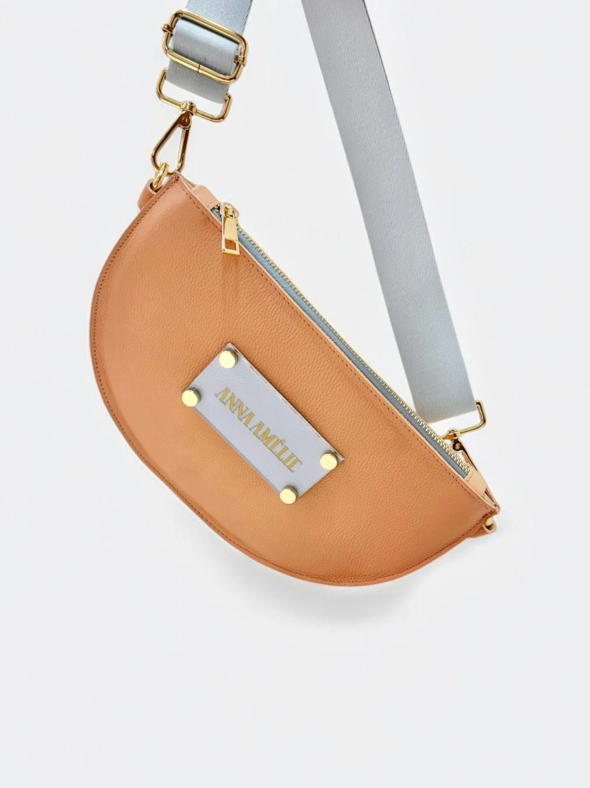 SOPHIE L BELTBAG  - PASTEL COLOR-BLOCK | TRUE NUDE