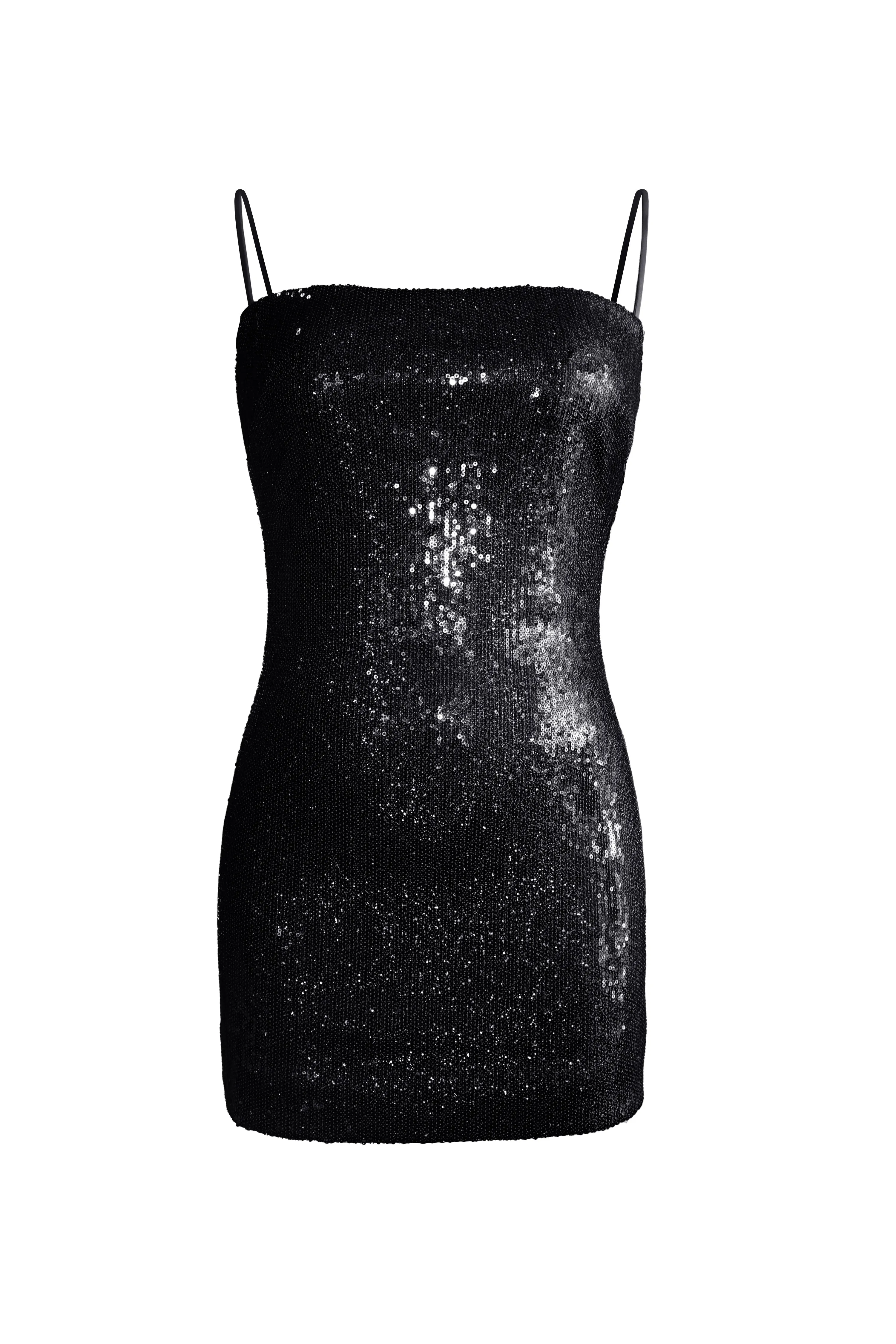 Stretch Sequin Mini Dress