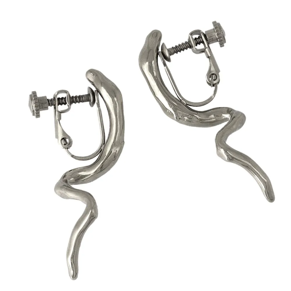 Surgical Steel Spiral Clip Ons