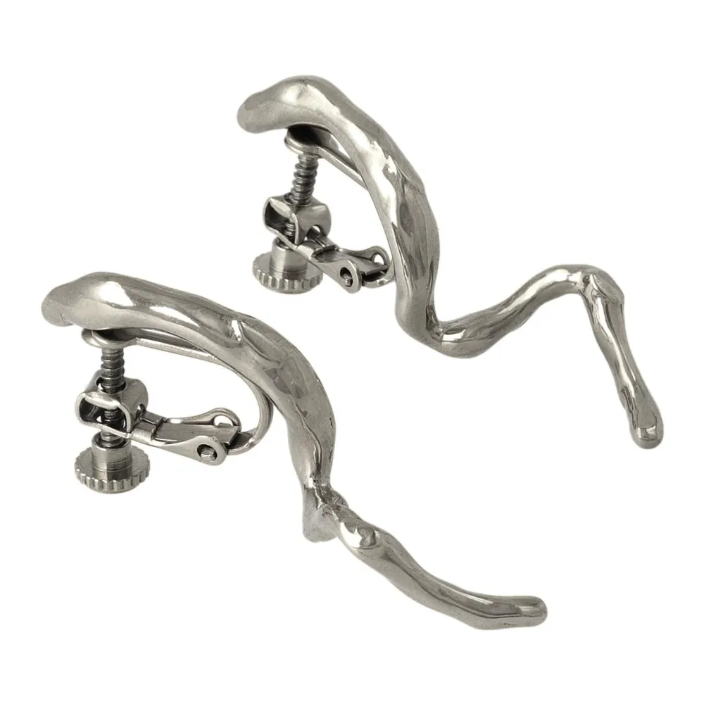 Surgical Steel Spiral Clip Ons
