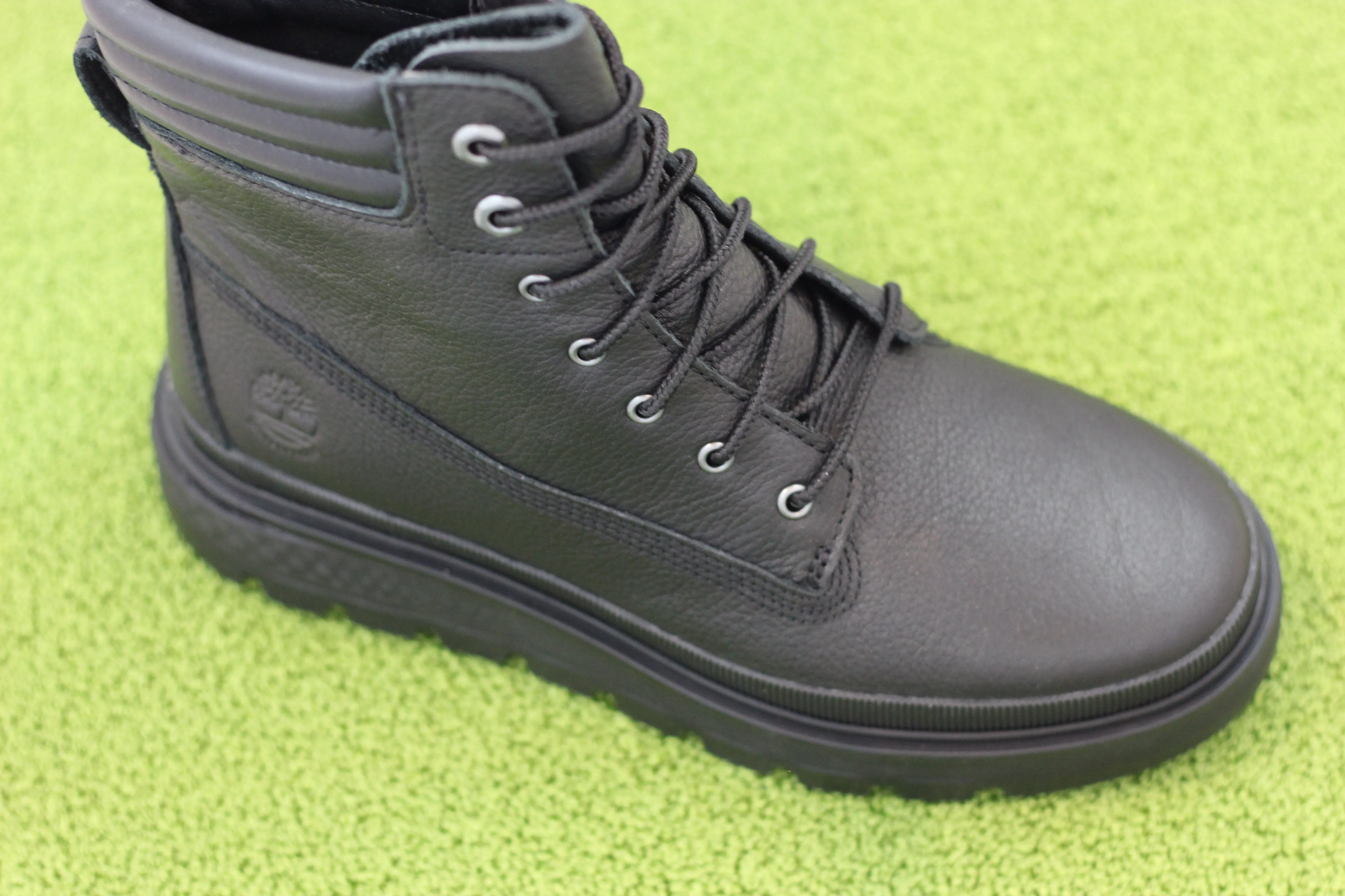 Women's Ray City Waterproof Boot - Black Leather
