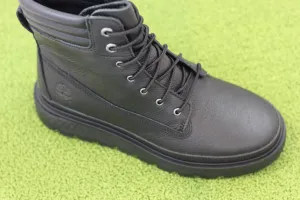 Women's Ray City Waterproof Boot - Black Leather