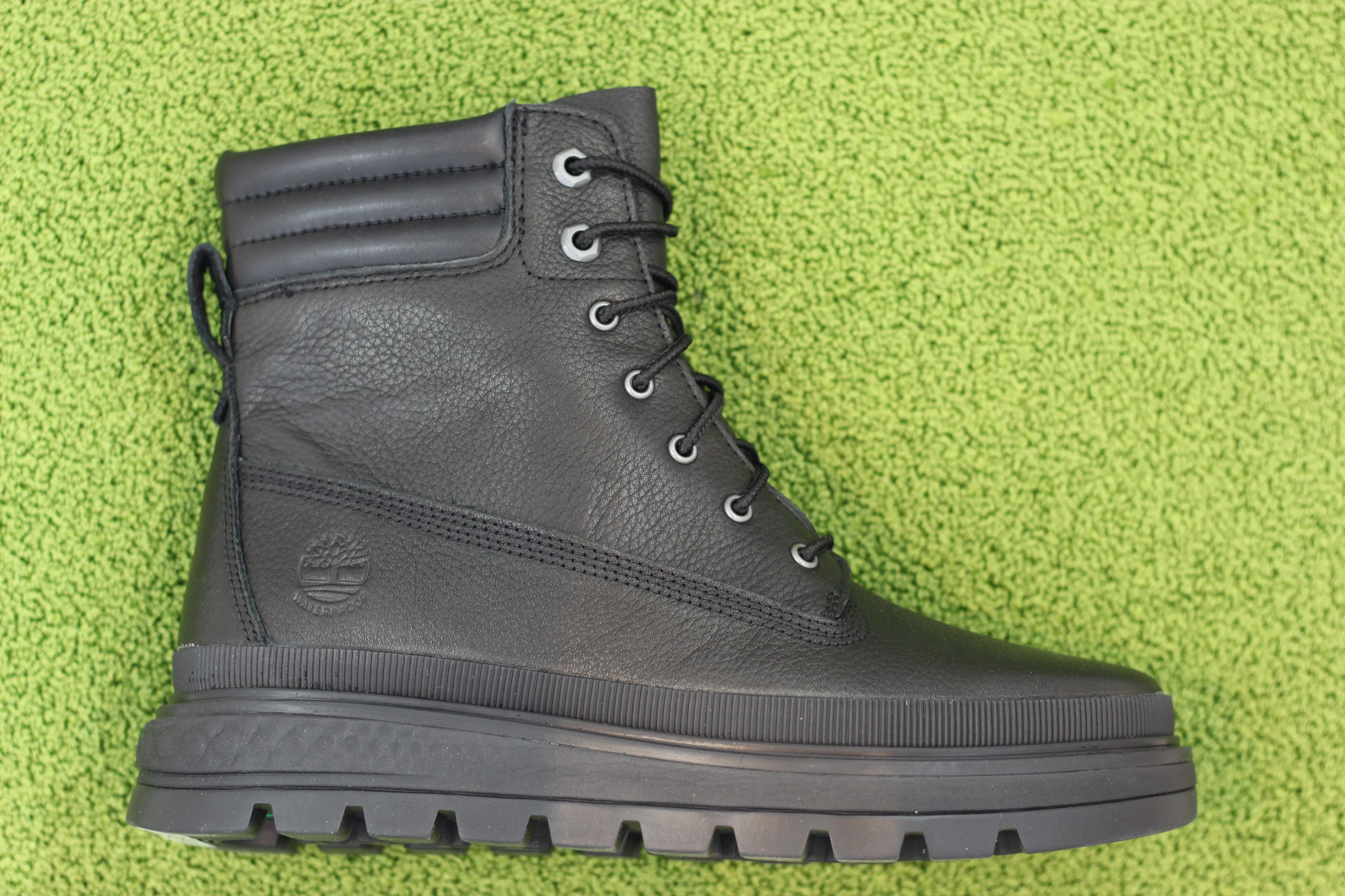 Women's Ray City Waterproof Boot - Black Leather