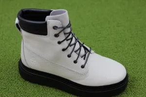 Women's Ray City Waterproof Boot - White Leather