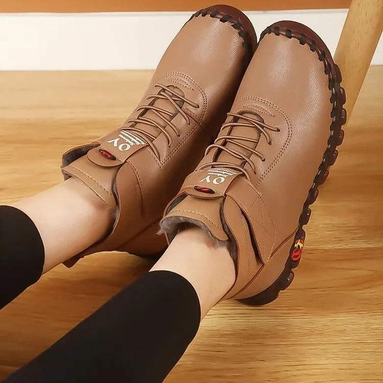 Women's Thick Fur Winter Waterproof Boots