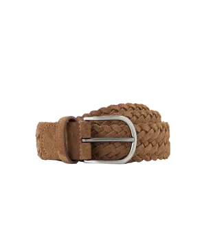 Woven Belt in Caramel